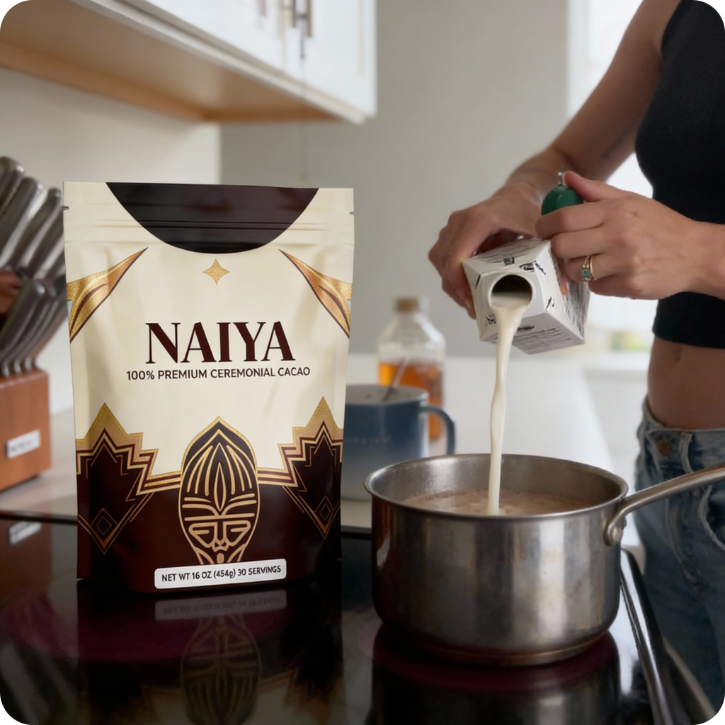 Cacao con alto contenido de flavanoles Naiya